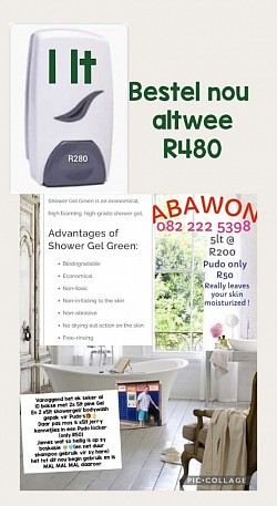 Dispenser plus 5lt Showergel/Bodywash R480