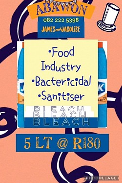 Bacterial Sanitizer 5lt = R180