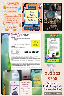 Abawon washing powders/softners